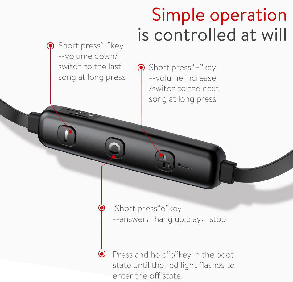 Wireless Bluetooth Earphones with Microphone - Image 4