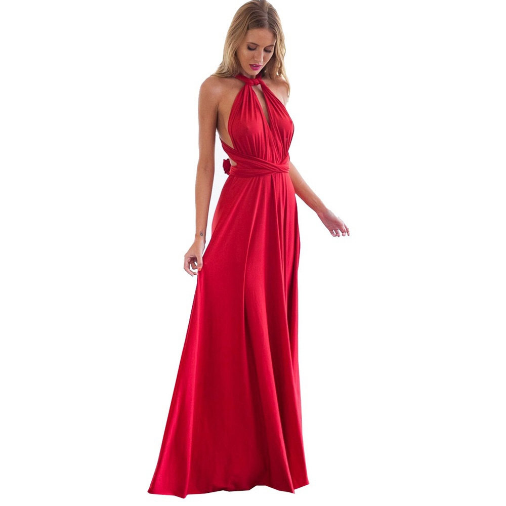 Women's Maxi Elegant Dress - Image 2